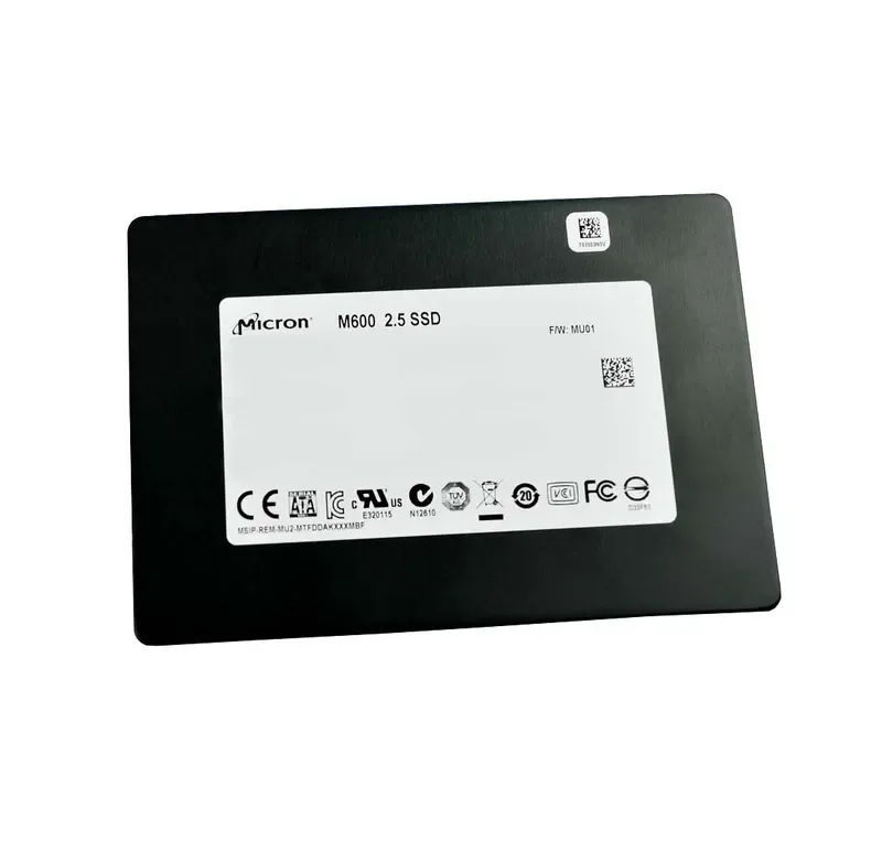 MTFDDAK512MBF-1AN1Z - Micron RealSSD M600 Series 512GB SATA 6GB/s 5V 16nm MLC NAND Flash 2.5-inch Solid State Drive