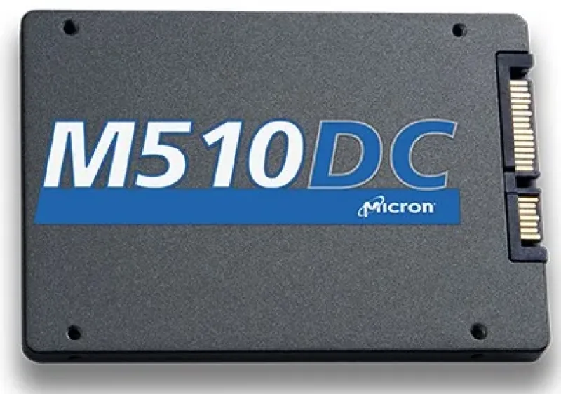 MTFDDAK800MBP-1AN16A - Micron RealSSD M510DC Series 800GB SATA 6GB/s 5V TCG Enterprise 16nm MLC NAND Flash 2.5-inch Solid State Drive
