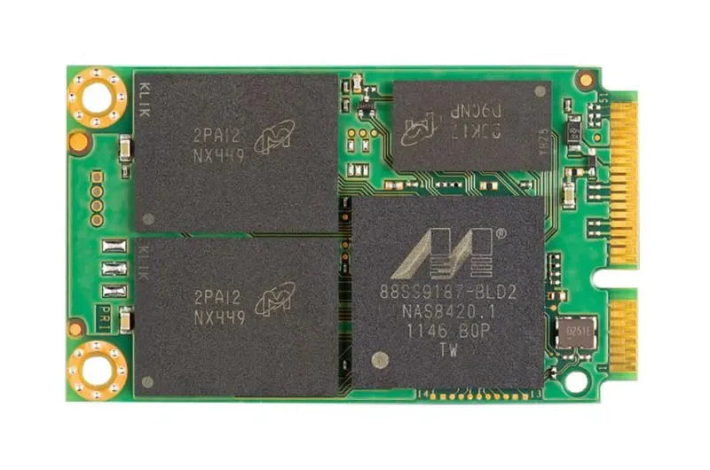 MTFDDAT480MAV-1AE12ABYY - Micron M500 480GB Multi-Level Cell (MLC) SATA 6Gb/s (SED) mSATA Solid State Drive