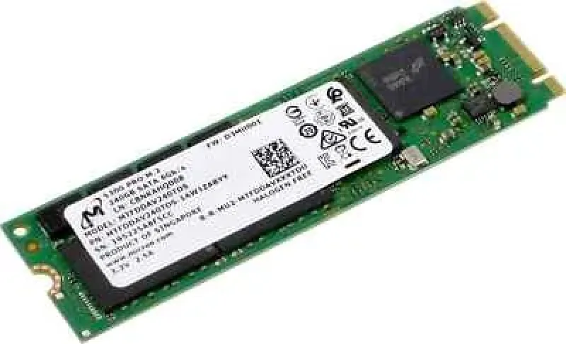 Micron MTFDDAV240TDU-1AW15ABYY 5300 BOOT Series 240GB Triple-Level Cell SATA 6Gb/s 3D NAND (SED TCG OPAL Encryption) M.2 2280 Solid State Drive. In Stock