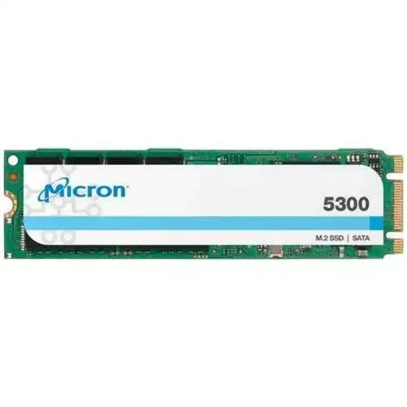 Micron MTFDDAV480TDS-1AW1ZABYY 5300 PRO Series 480GB Triple-Level Cell SATA 6Gb/s 3D NAND M.2 2280 Solid State Drive. In Stock