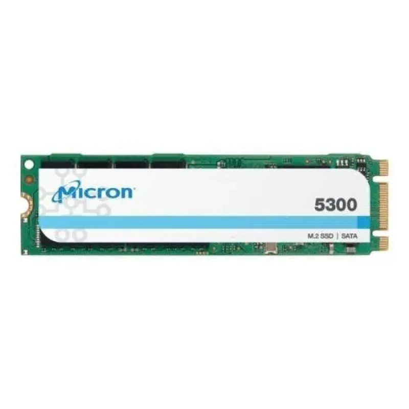 Micron MTFDDAV960TDS-1AW1ZABYY 5300 PRO Series 960GB Triple-Level Cell SATA 6Gb/s 3D NAND M.2 2280 Solid State Drive. In Stock