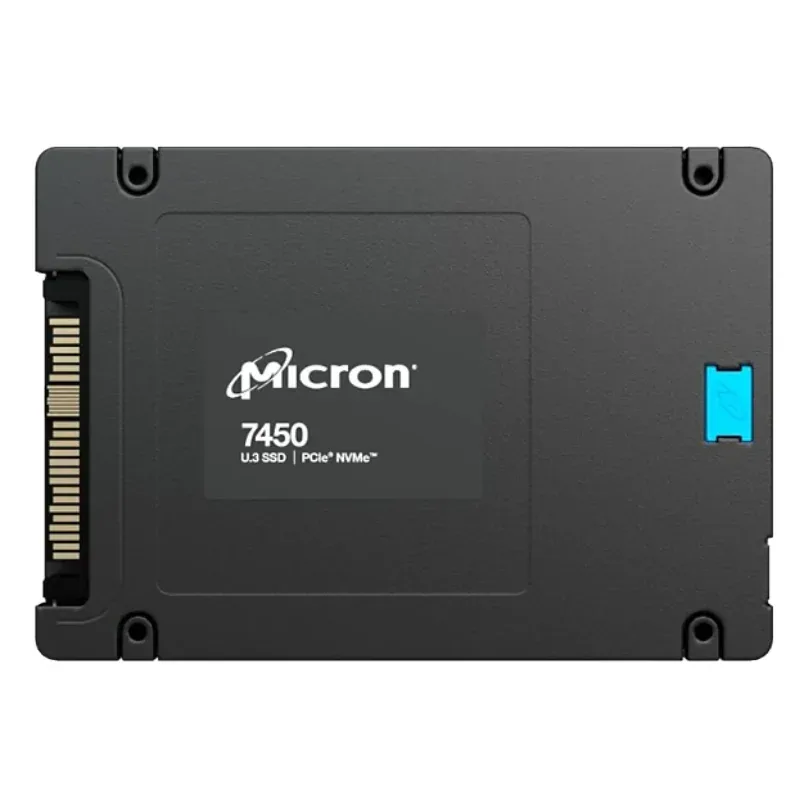 Micron MTFDKCB1T9TFR-1BC15ABYYR 7450 Pro 1.92TB Triple-Level Cell PCI Express NVMe 4.0 U.3 SED 2.5-Inch Solid State Drive