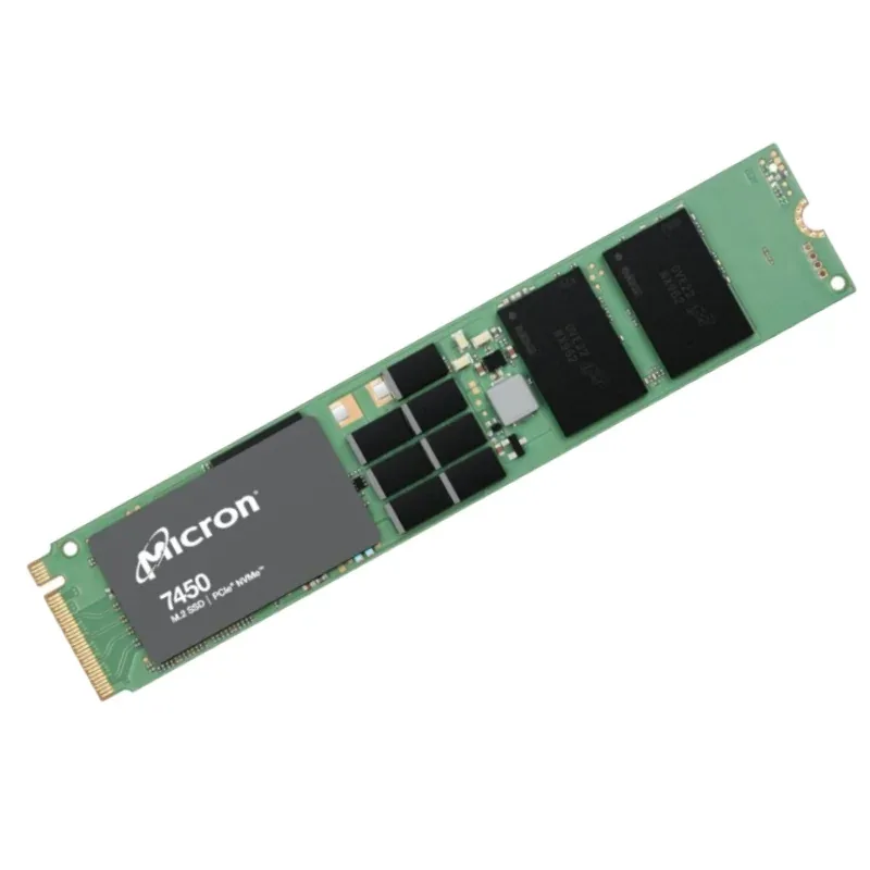 Micron MTFDKCB3T8TFR-1BC15ABYYR 7450 Pro Series 3.84TB Triple-Level Cell PCI Express NVMe 4.0 x4 U.3 2.5-Inch Solid State Drive