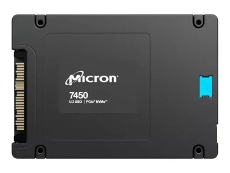 Micron MTFDKCB960TFR-1BC1ZABYYR 7450 PRO Series 960GB PCI Express NVMe 4.0 x4 Read Intensive U.3 2.5-Inch Solid State Drive. In Stock