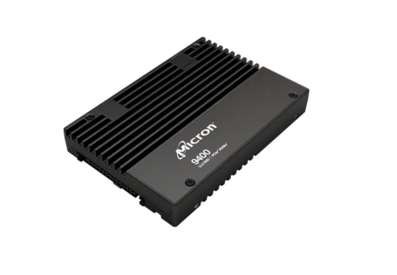 Micron MTFDKCC12T8TGJ-1BC1ZABYY 9400 MAX 12.8TB Triple-Level Cell PCI Express NVMe 4.0 x4 512 Mixed Use 2.5-Inch U.3 Data Center Solid State Drive