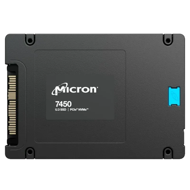 Micron MTFDKCC15T3TFR-1BC15ABYYR 7450 PRO Series 15.36TB PCI Express NVMe 4.0 x4 Read Intensive 2.5-Inch Solid State Drive. In Stock