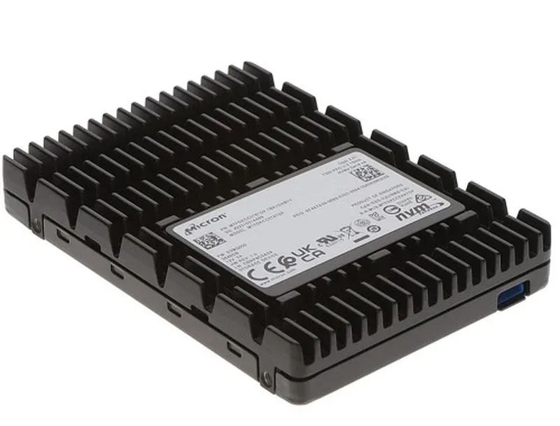 Micron MTFDKCC15T3TGP-1BK1DABYY 7500 PRO 15.36TB Triple-Level Cell PCI Express NVMe 4.0 x4 512 Read-Intensive (OCP 2.0 + TCG Opal 2.01) 2.5-Inch U.3 Data Center Solid State Drive. In Stock