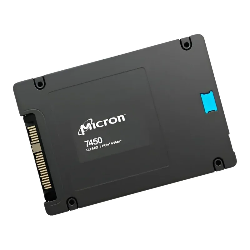 Micron MTFDKCC1T6TFS-1BC15ABYYR 7450 MAX 1.6TB PCI Express 4.0 x4 NVMe Mixed Use U.3 2.5-inch Solid State Drive TAA Compliant . In Stock