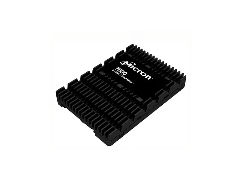 Micron MTFDKCC7T6TGP-1BK1DABYY 7500 PRO 7.68TB Triple-Level Cell PCI Express NVMe 4.0 x4 512 Read-Intensive (OCP 2.0 + TCG Opal 2.01) 2.5-Inch U.3 Data Center Solid State Drive