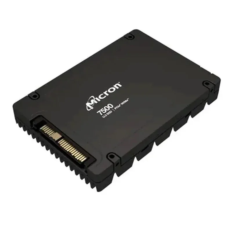 Micron MTFDKCC960TGP-1BK1DABYY 7500 PRO 960GB Triple-Level Cell PCI Express NVMe 4.0 x4 512 Read-Intensive (OCP 2.0 + TCG Opal 2.01) 2.5-Inch U.3 Data Center Solid State Drive