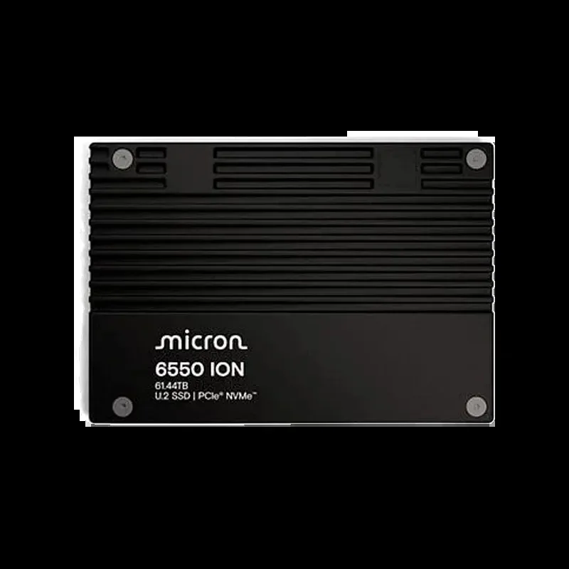 Micron MTFDLAL61T4THL-1BK1DFCYY 6550 Ion 61.44TB 3D TLC NAND PCI Express NVMe 5.0 U.2 Solid State Drive. In Stock
