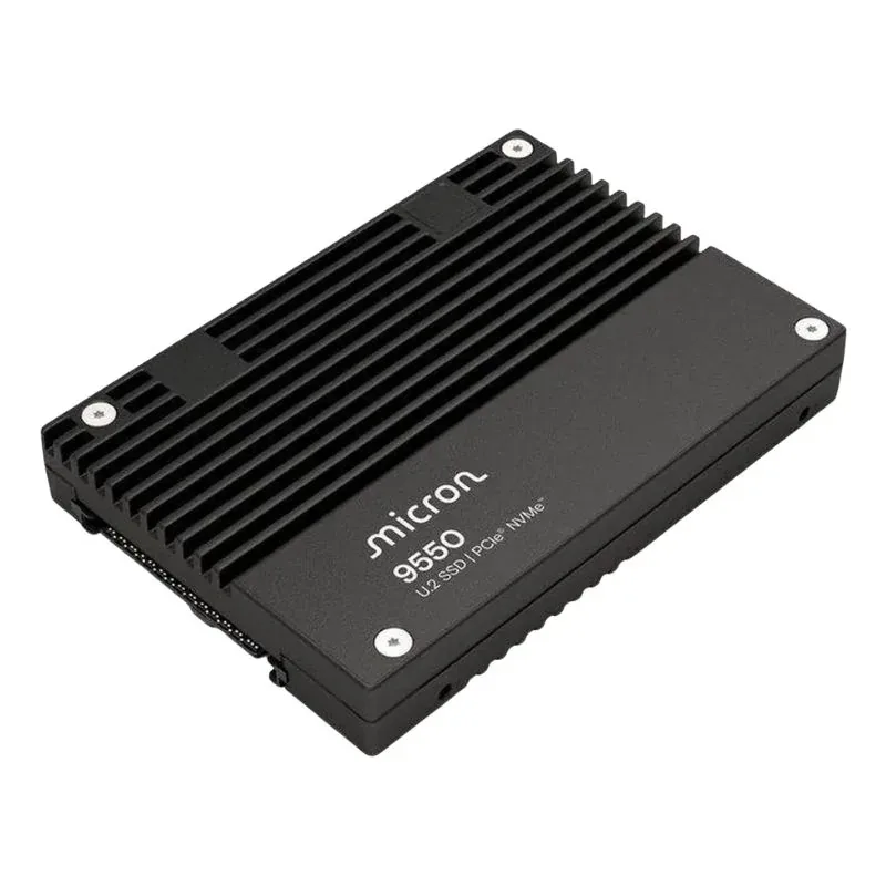 Micron MTFDLBQ12T8THB-1BK1DABYYR 9550 MAX 12.8TB Triple-Level Cell PCI Express NVMe 5.0 x4 512 Mixed Use (OCP 2.0 + TCG Opal) E3.S Data Center Solid State Drive
