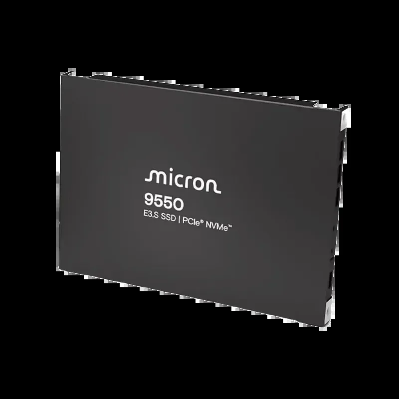 Micron MTFDLBQ25T6THB-1BK1DABYY 9550 MAX 25.6TB Triple-Level Cell PCI Express NVMe 5.0 x4 512 Mixed Use (OCP 2.0 + TCG Opal) E3.S Data Center Solid State Drive