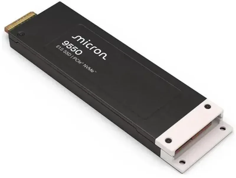 Micron MTFDLCE3T8THA-1BK1DABYYR 9550 PRO 3.84TB Triple-Level Cell PCI Express NVMe 5.0 x4 512 Read-Intensive (OCP 2.0 + TCG Opal) E1.S Data Center Solid State Drive. In Stock