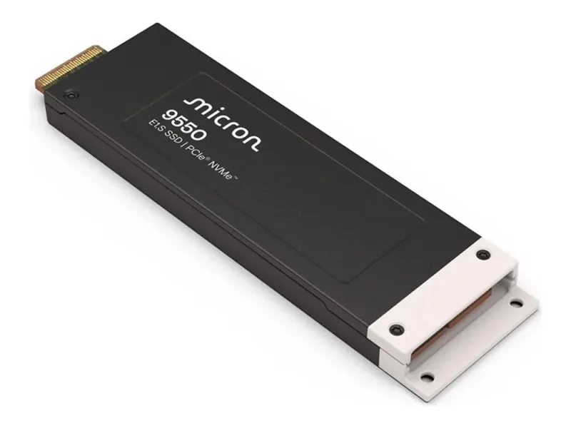 Micron MTFDLCE7T6THA-1BK1DABYYR 9550 PRO 7.68TB Triple-Level Cell PCI Express NVMe 5.0 x4 512 Read-Intensive (OCP 2.0 + TCG Opal) E1.S Data Center Solid State Drive. In Stock