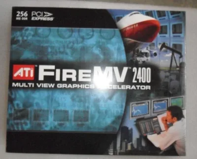 MV2400 - ATI FireMV 2400 256MB DDR Quad Monitor PCI Video Graphics Card