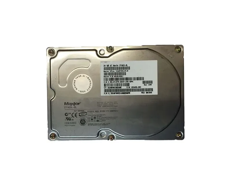 MX6L020L1 - Maxtor DiamondMax Plus D740X 20GB 7200RPM ATA-133 2MB Cache 3.5-inch Hard Drive