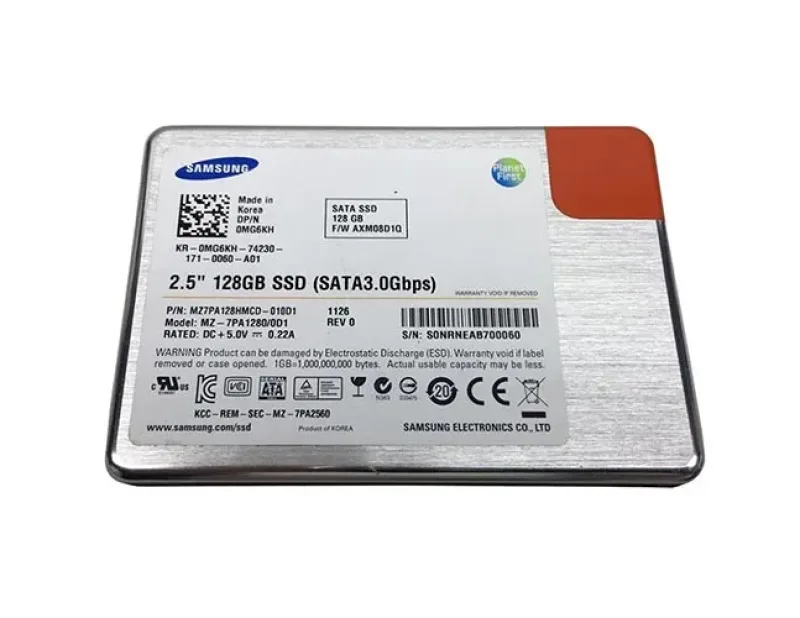 MZ-7PA1280 - Samsung 128GB SATA 3GB/s 2.5-inch Hot-Swappable Solid State Drive