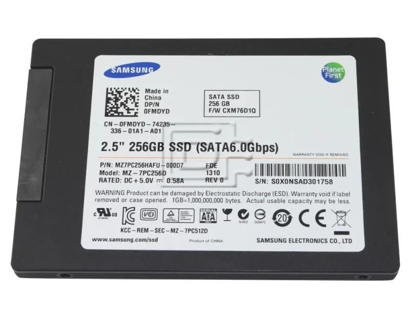 MZ-7PC256Z - Samsung 830 Series 256GB 2.5-inch MLC Solid State Drive SATA Hard Drive