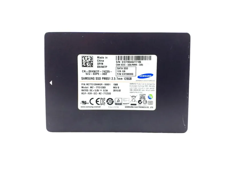 MZ-7TE256D - Samsung PM851 256GB SATA 6Gb/s 2.5-inch SFF Solid State Drive
