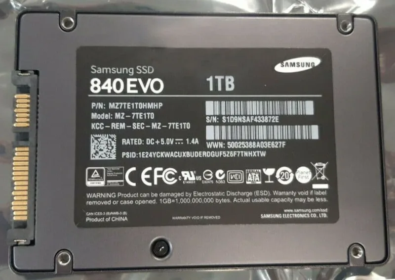 MZ-7TE500LW - Samsung 840 EVO Series 500GB Triple-Level Cell SATA 6Gb/s 2.5-inch Solid State Drive