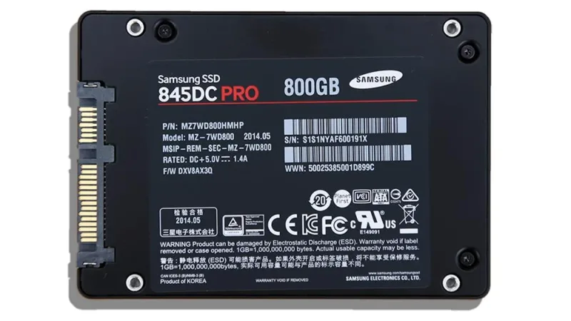 Samsung MZ-7WD800 800GB SATA 6Gb/s 2.5-Inch Solid State Drive
