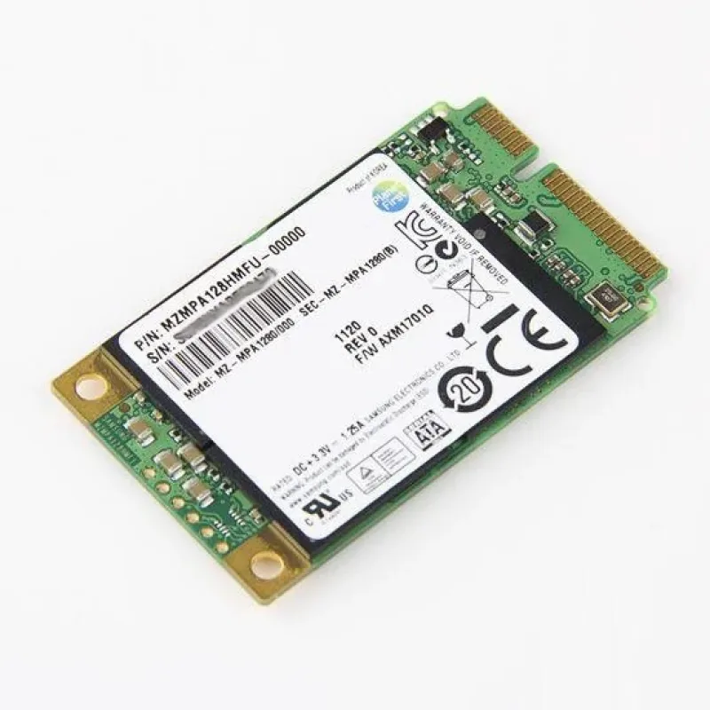 Samsung MZ-MPC1280/0D1 PM830 128GB SSD HDD Mini PCIe mSATA Solid State Drive