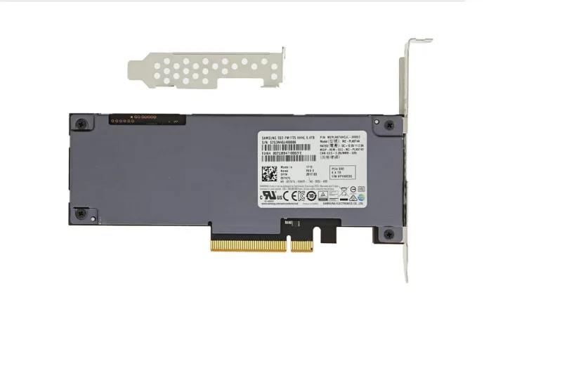 Samsung MZ-PLK6T4A PM1725 6.4TB PCI Express 3.0 x8 NVMe Solid State Drive. In Stock