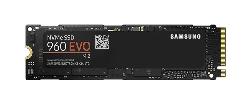 MZ-V6E1T0B - Samsung 960 EVO Series 1TB Triple-Level Cell (TLC) PCI Express 3.0 x4 NVMe M.2 2280 Solid State Drive