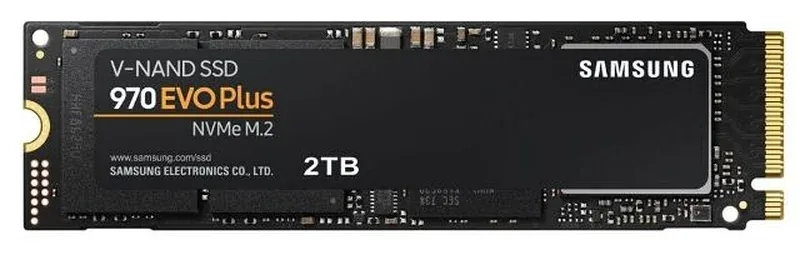 Samsung MZ-V7S2T0E 970 Evo Plus Series 2TB PCI Express NVMe 3.0 x4 M.2 2280 Solid State Drive
