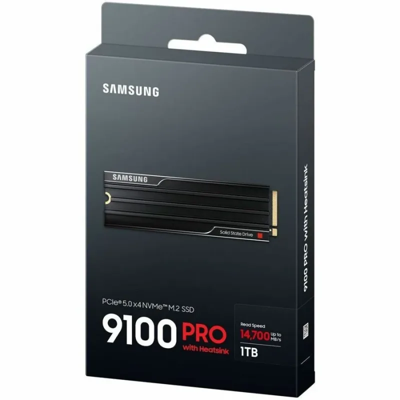 Samsung MZ-VAP1T0CW 9100 PRO 1TB PCI Express 5.0 x4 NVMe 2.0 V-NAND Triple-Level Cell AES 256-Bit M.2 2280 Solid State Drive . In Stock
