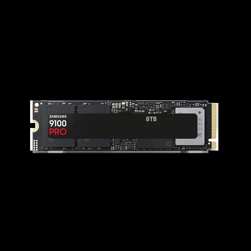 Samsung MZ-VAP8T0 9100 PRO 8TB Triple-Level Cell PCI Express NVMe 5.0 x4 256-bit M.2 2280 Solid State Drive