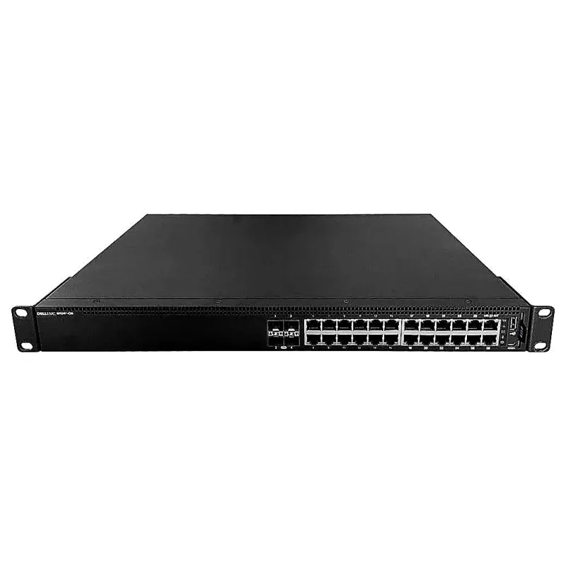 Dell N1124T PowerSwitch N1124T-ON 24x Ports 10/100/1000Base-T 4x SFP+ Ports Layer 2 Managed 1U Rack-Mountable GbE Network Switch
