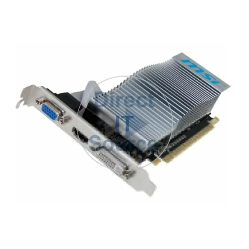 MSI N210-MD1GD3H/LP Nvidia Geforce 210 1GB 64-Bit DDR3 HDMI/DVI-I/D-Sub Dual-Link PCI Express x16 2.0 Low Profile Video Graphics Card