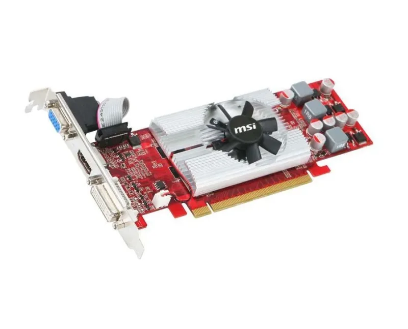 MSI N220GT-MD1GD3/LP Nvidia GeForce GT220 1GB DDR3 VGA/ DVI/ HDMI Low-Profile PCI Express Video Graphics Card