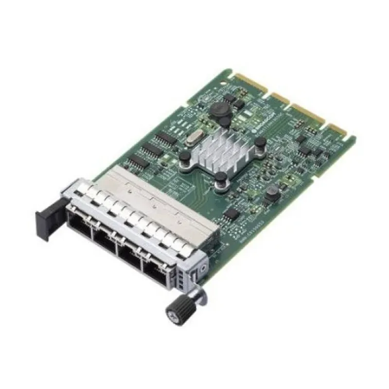 Broadcom N41T 4-Ports 10/100/1000Base-T RJ-45 PCI Express x4 Ocp 3.0 Network Interface Card. In Stock