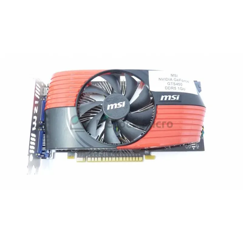 MSI N450GTS-M2D1GD5/OC GeForce GTS 450 1GB GDDR5 128-Bit 2DVI VGA HDMI PCI Express x16 2.0 Video Graphics Card