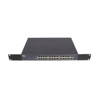 N4639 - Dell PowerConnect 2324 24 x Ports 10/100Base-T + 2 x Ports 10/100/1000Base-T Fast Ethernet Network Switch