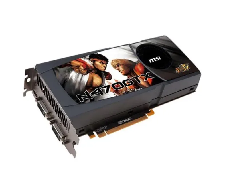 N470GTX-M2D12-B - MSI GeForce 470 1.25GB GDDR5 PCI Express 2.0 x16 HDMI/ DVI Video Graphics Card