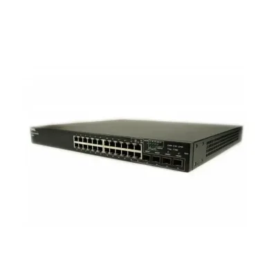 N4936 - Dell PowerConnect 6200 Series 6224P 24 x Ports PoE 10/100/1000Base-T + 4 x Ports Shared SFP Rack-mountable Layer 3 Managed Gigabit Ethernet Switch