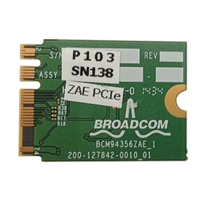 N4M64AA - HP Broadcom Mini PCI-Express (M.2) Dual-Band Network Adapter 802.11b/a/g/n Bluetooth 4.0 EDR