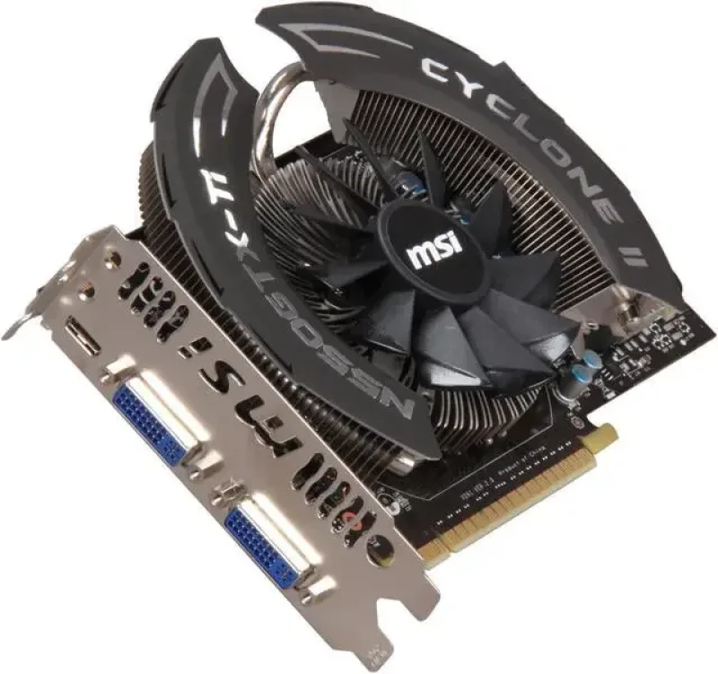 MSI N550GTX-TIM2D1GD5/OC GeForce GTX 550 1GB GDDR5 PCI Express x16 2.0 Video Graphics Card