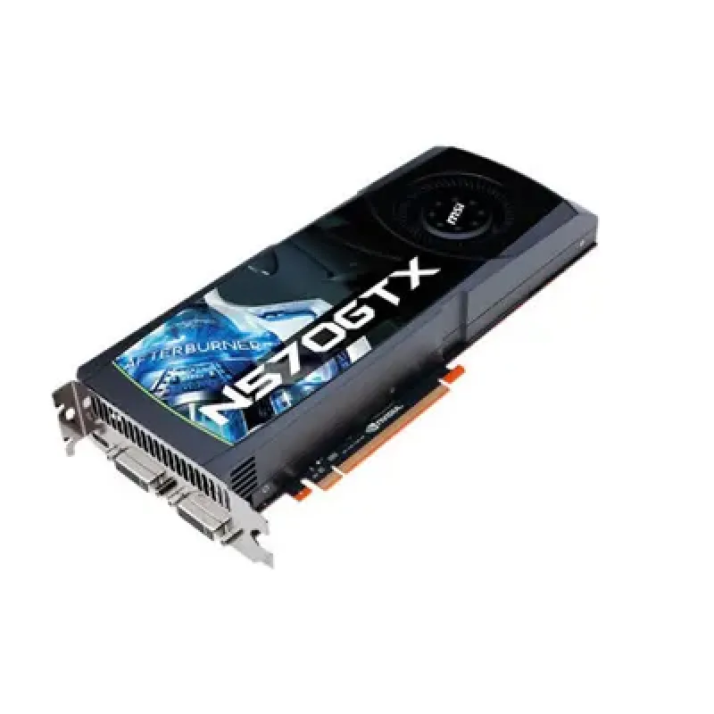 N570GTX-M2D12D5 - MSI GeForce GTX570 1.2GB GDDR5 320-Bit PCI Express 2.0 x16 Video Graphics Card
