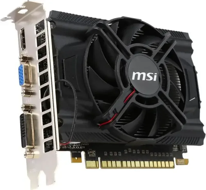 MSI N650PE1GD5/OC GeForce GTX 650 1GB 128-Bit GDDR5 PCI Express x16 3.0 Dual-link DVI-I/ Mini HDMI/ HDCP Support Video Graphics Card