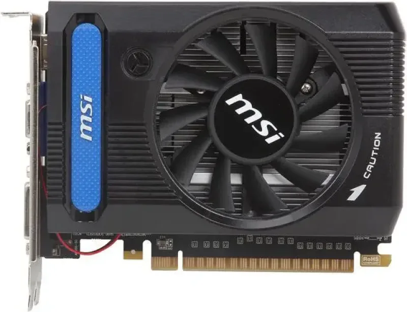 MSI N650TI-1GD5/OC GeForce GTX 650 Ti 1GB GDDR5 128-Bit PCI Express x16 3.0 Dual DVI/ HDMI/ HDCP Support Video Graphics Card