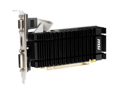 MSI N730K-2GD3H/LP Geforce GT 730 2GB DDR3 64-Bit Dual-link DVI-D x 1 / HDMI / D-Sub Connector PCI Express 2.0 Video Graphics Card
