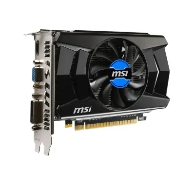 N740-2GD5 - MSI GeForce GT 740 2GB 128-Bit GDDR5 PCI Express 3.0 HDCP Ready D-SUB HDMI Video Graphics Card