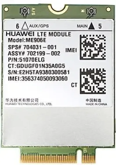 HP N8T16AA#ABA LT4120 LTE/EV-DO/HSPA Snapdragon X5 LTE T77W595 WWAN M.2 Wireless Module 150Mbps