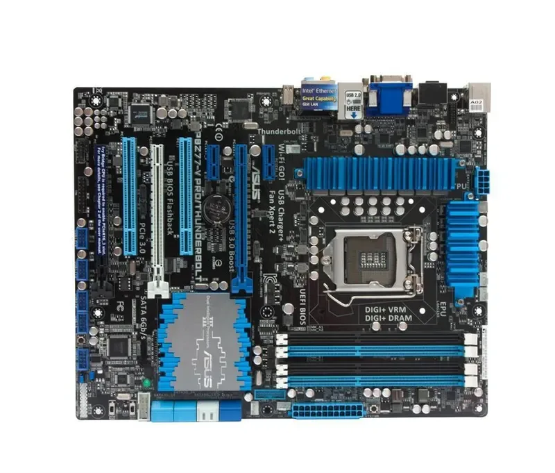 NC-AS-P8Z77-V-PROT - Asus P8Z77-V PRO/THUNDERBOLT Desktop Motherboard Intel Z77 Express Chipset Socket H2 LGA-1155